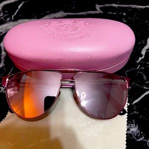 Vintage sunglasses pink gold